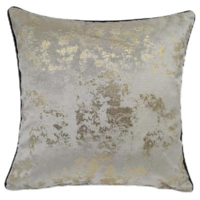 Classic Small Lustre Cushion - Gold